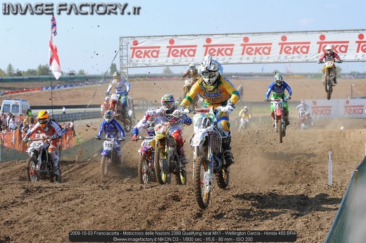 2009-10-03 Franciacorta - Motocross delle Nazioni 2389 Qualifying heat MX1 - Wellington Garcia - Honda 450 BRA
